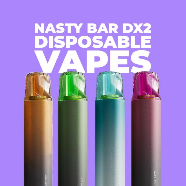 Nasty Bar DX2 Disposable Vape | 3 For £10 – Grey Haze