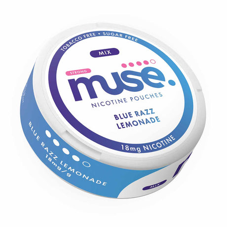Blue Razz lemonade Muse Nicotine Pouches