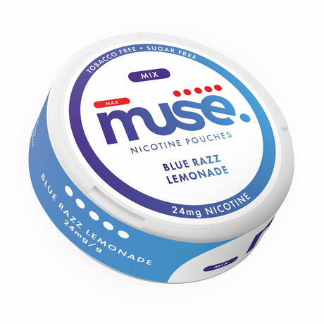 Blue Razz lemonade Muse Nicotine Pouches