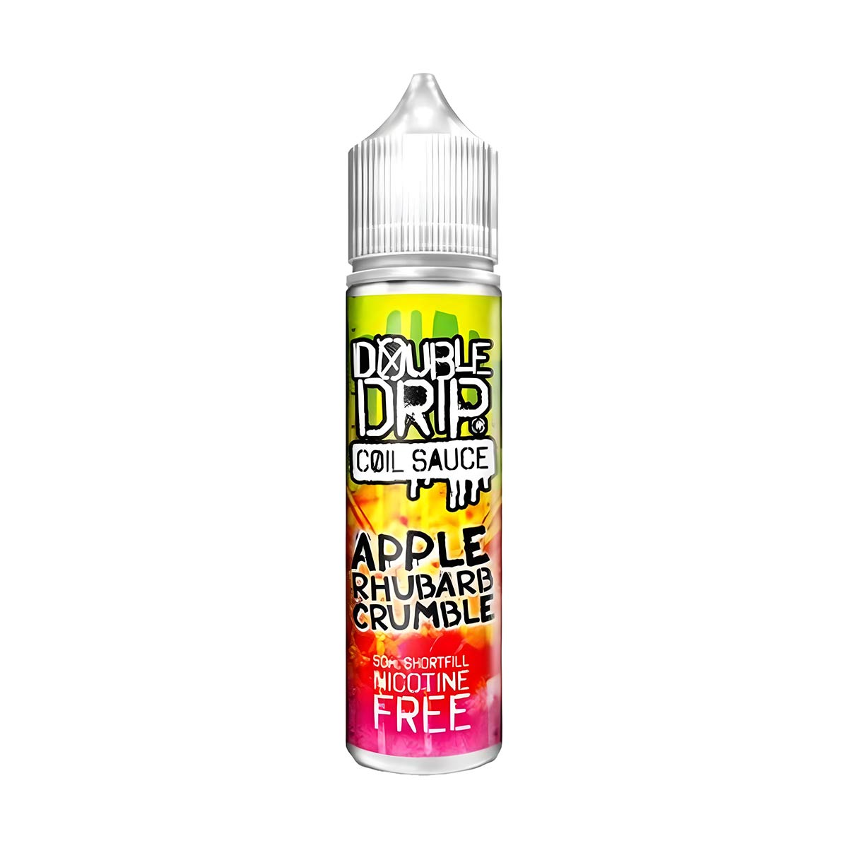 Apple Rhubarb Crumble Double Drip Shortfill E-liquid 50ml