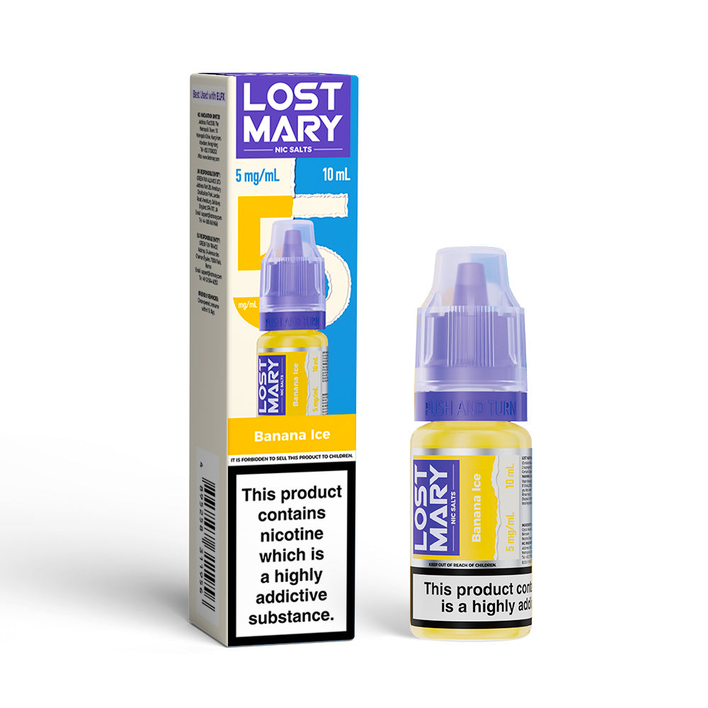Banana Ice Lost Mary Nicotine Salts