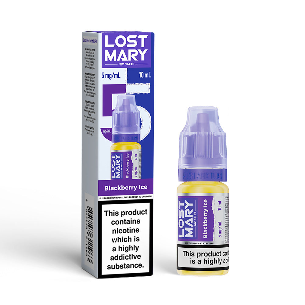 Blackberry Ice Lost Mary Nicotine Salts