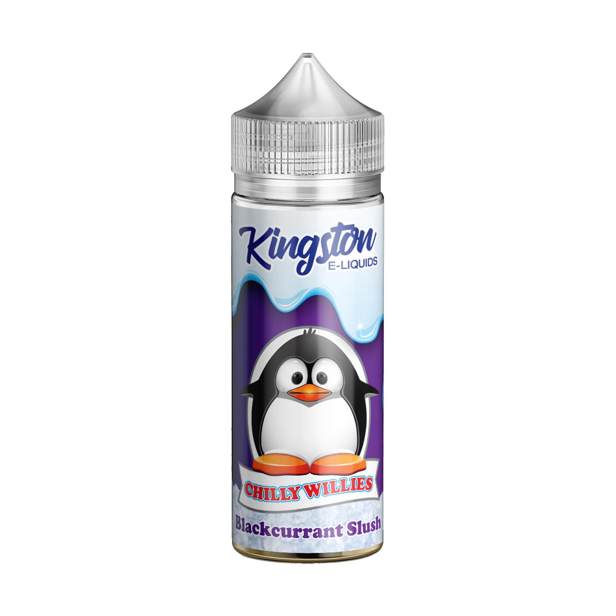 Blackcurrant Slush Kingston Chilly Willies Shortfill E-liquids 100ml
