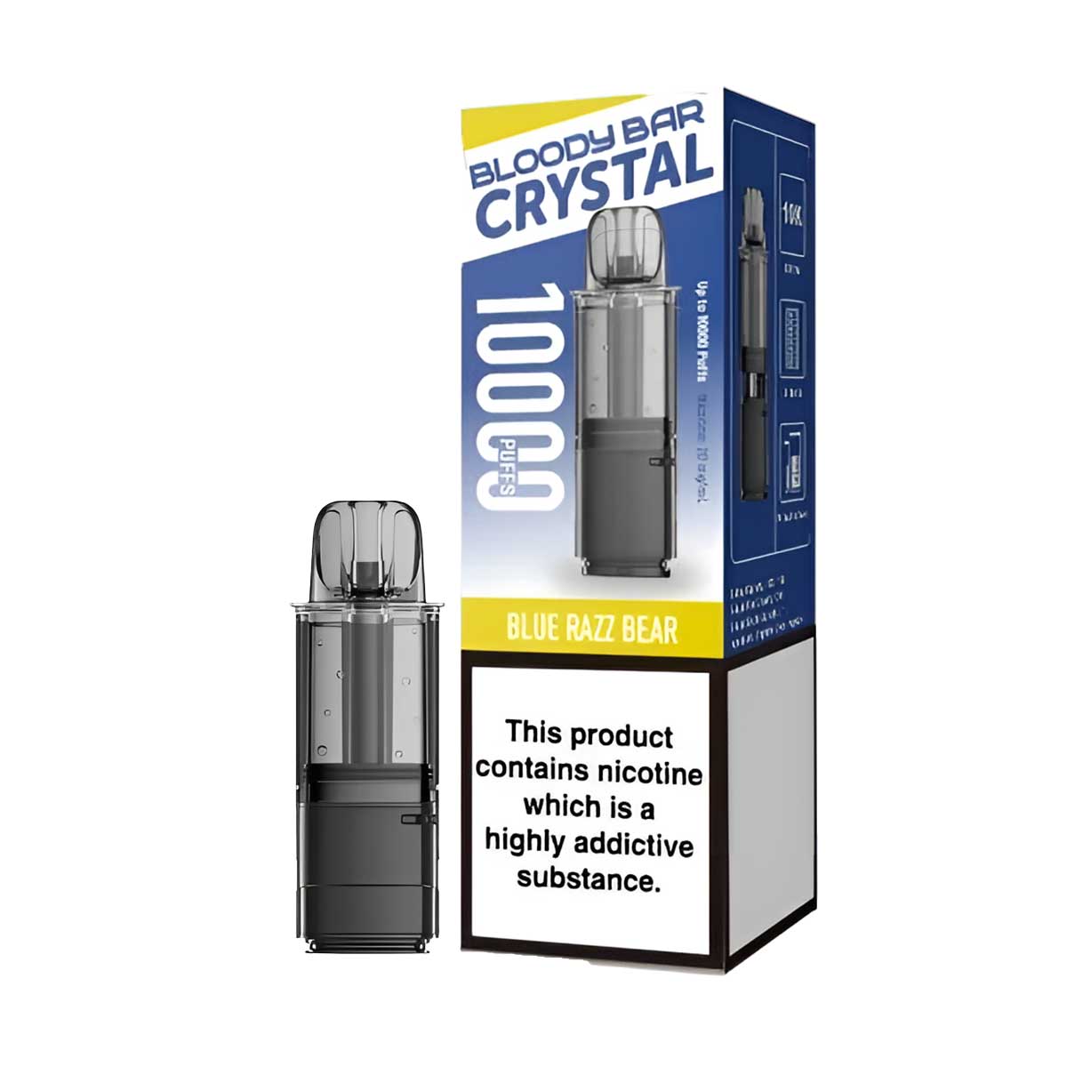 Bloody Bar Crystal 10K Prefilled Pod + Refill Container