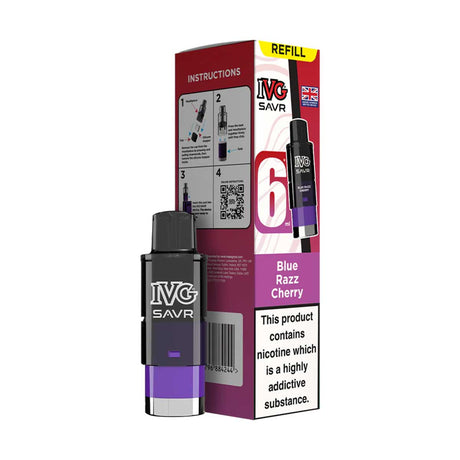 IVG SAVR Prefilled Pod + Refill Container