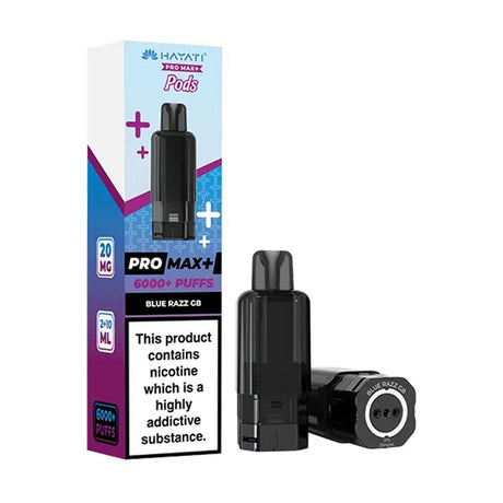 Hayati Pro Max Plus 6000 Prefilled Pods + Refill Pack