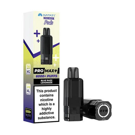 Hayati Pro Max Plus 6000 Prefilled Pods + Refill Pack