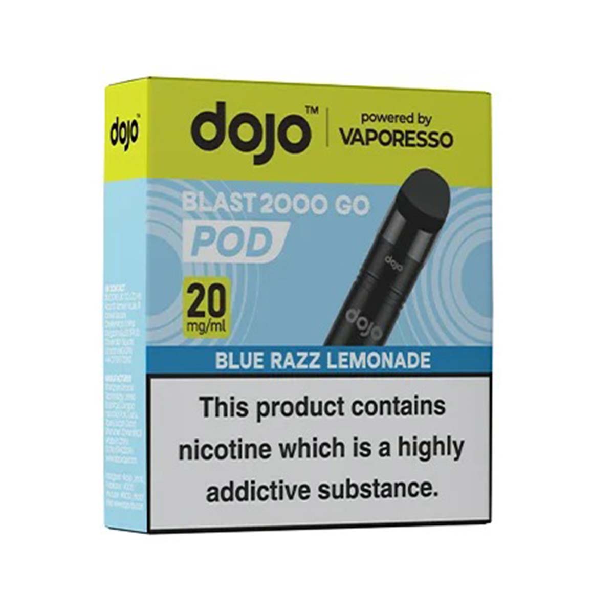 Vaporesso Dojo Blast 2000 Go Prefilled Pod + Refill