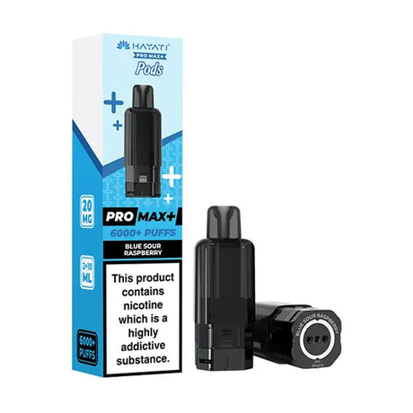 Hayati Pro Max Plus 6000 Prefilled Pods + Refill Pack