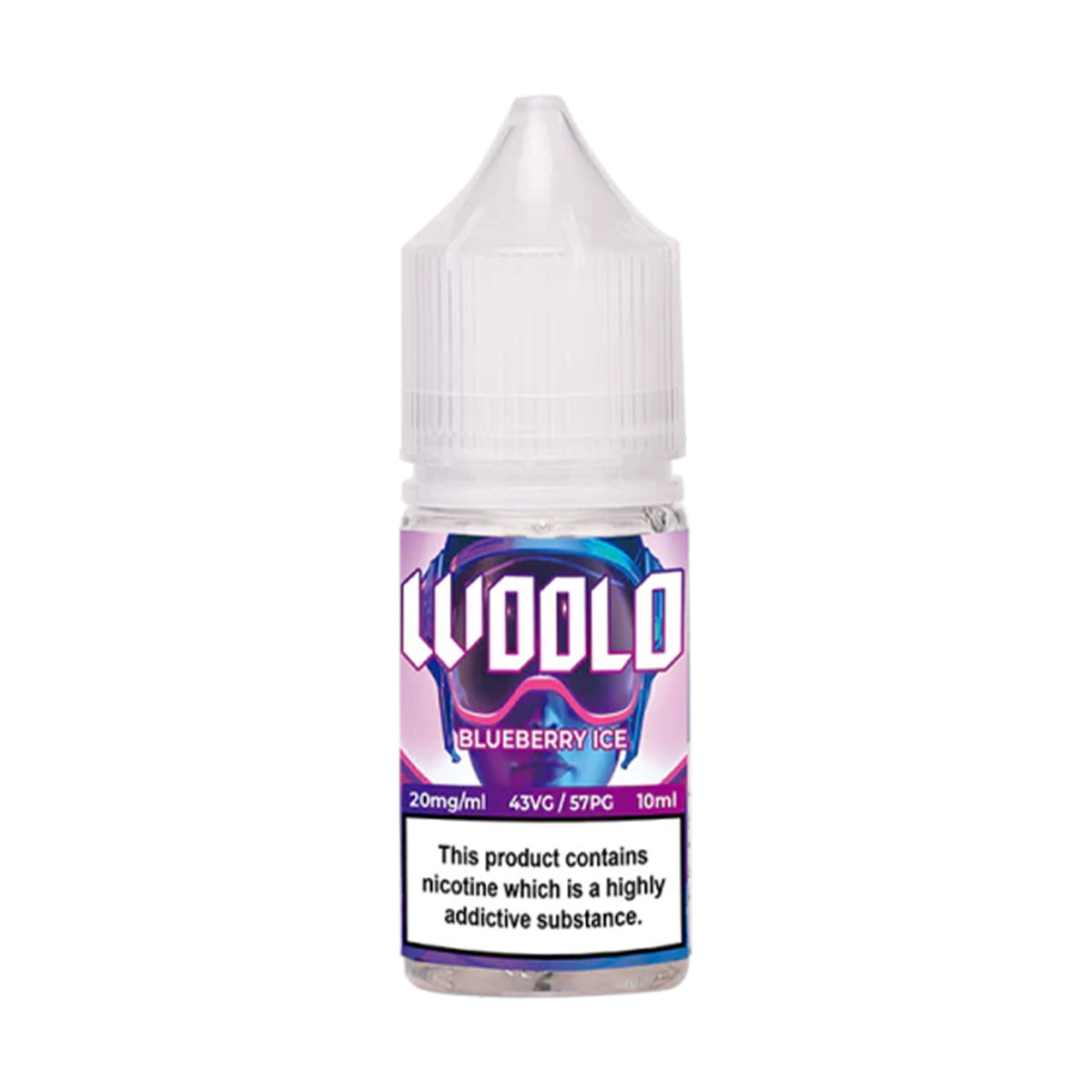 Blueberry Ice Woolo Nic Salt E-liquid 10ml