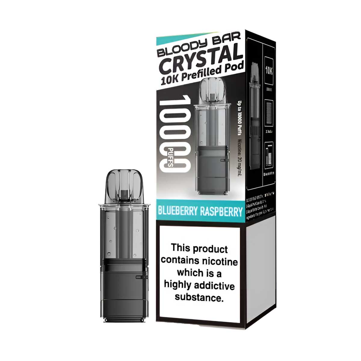 Bloody Bar Crystal 10K Prefilled Pod + Refill Container