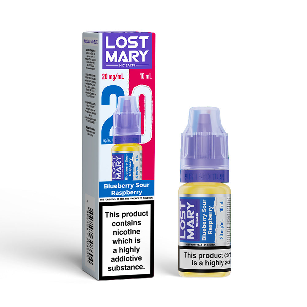 Blueberry Sour Raspberry Lost Mary Nicotine Salts