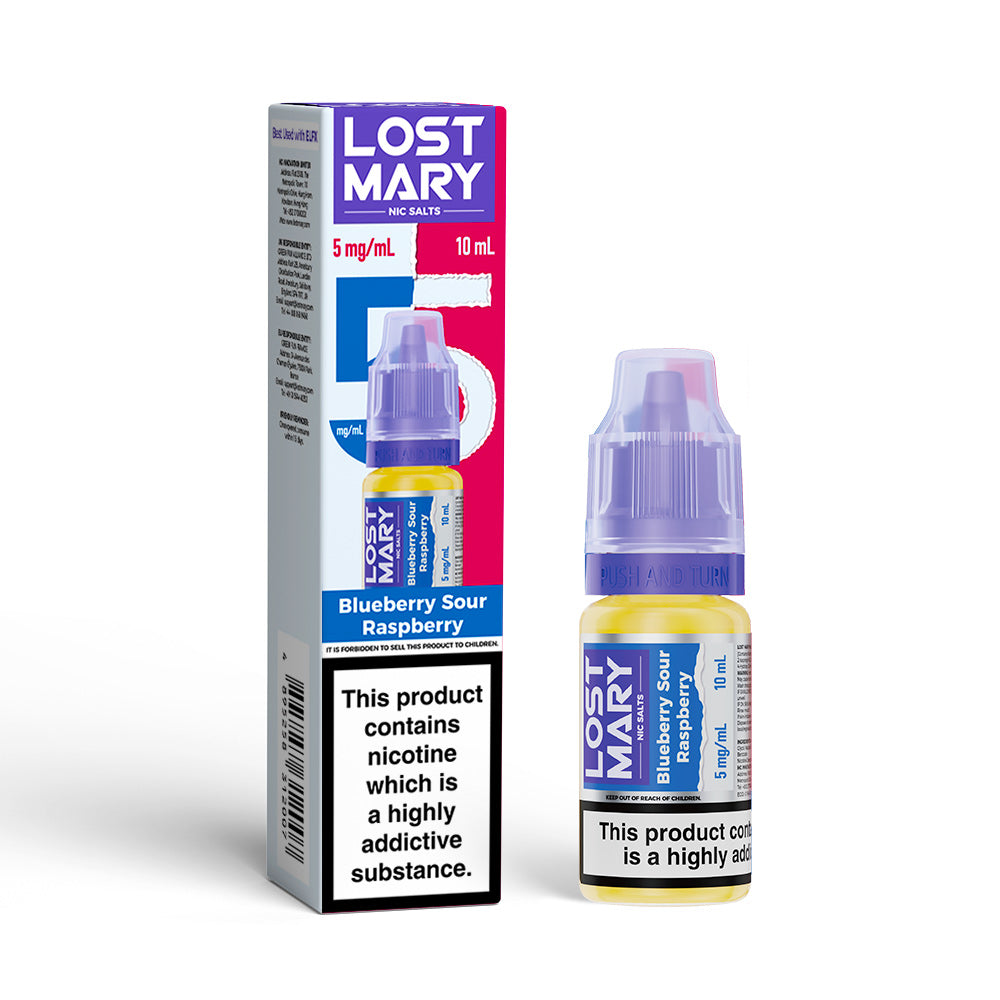 Blueberry Sour Raspberry Lost Mary Nicotine Salts