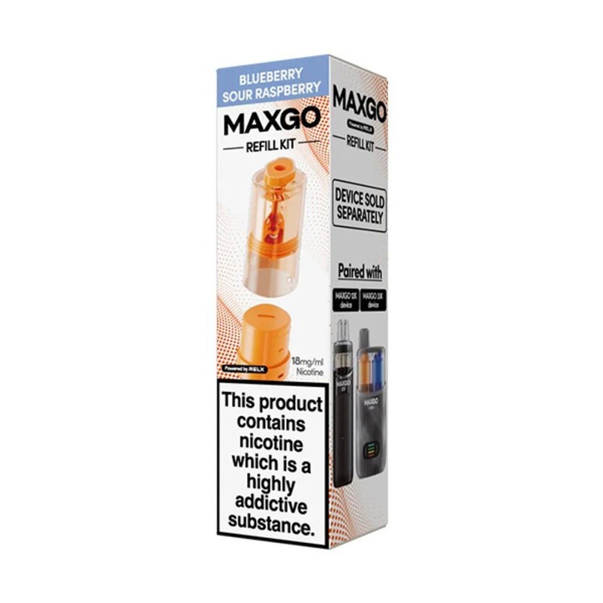 Relx MaxGo Combo Prefilled Pods + Refill Container