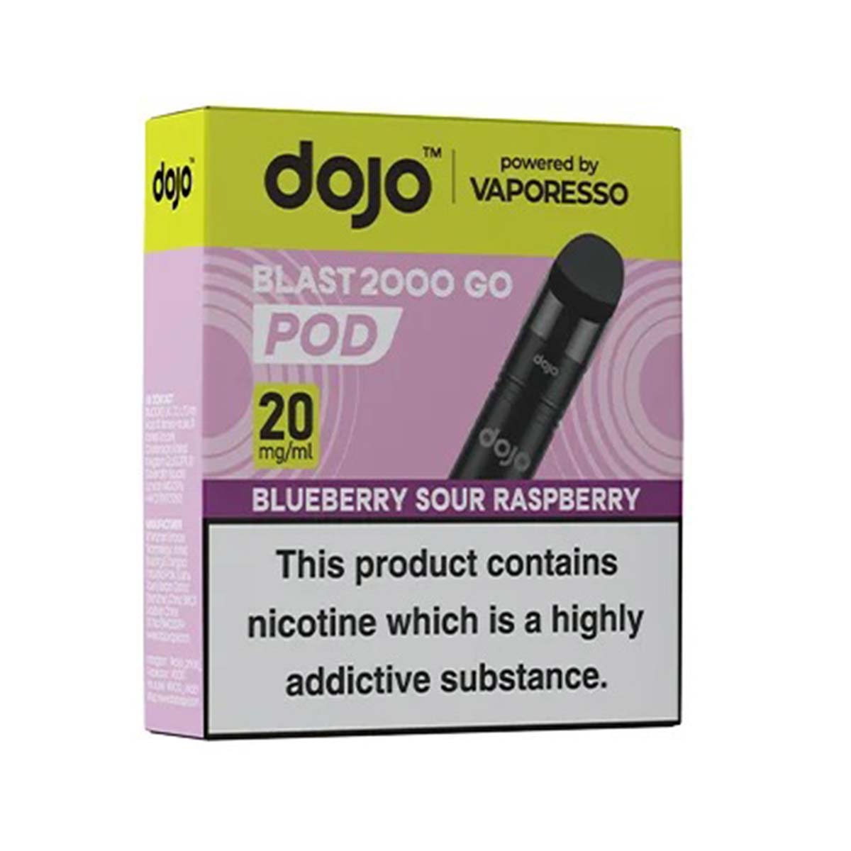 Vaporesso Dojo Blast 2000 Go Prefilled Pod + Refill
