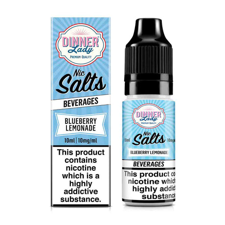 Blueberry Lemonade dinner lady Beverages nic salts 10ml