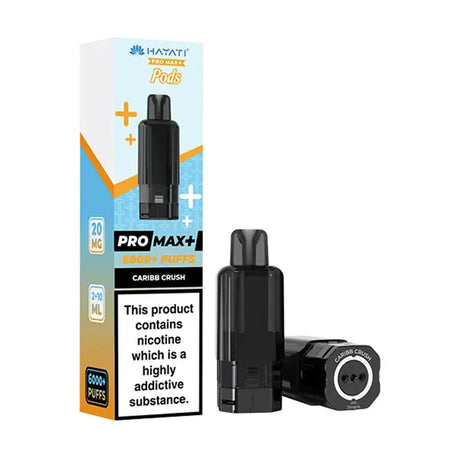 Hayati Pro Max Plus 6000 Prefilled Pods + Refill Pack