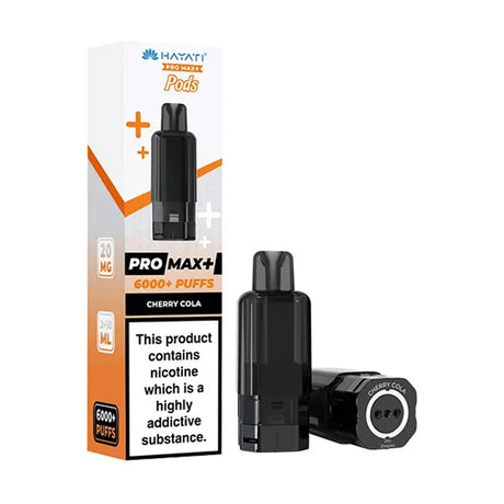 Hayati Pro Max Plus 6000 Prefilled Pods + Refill Pack