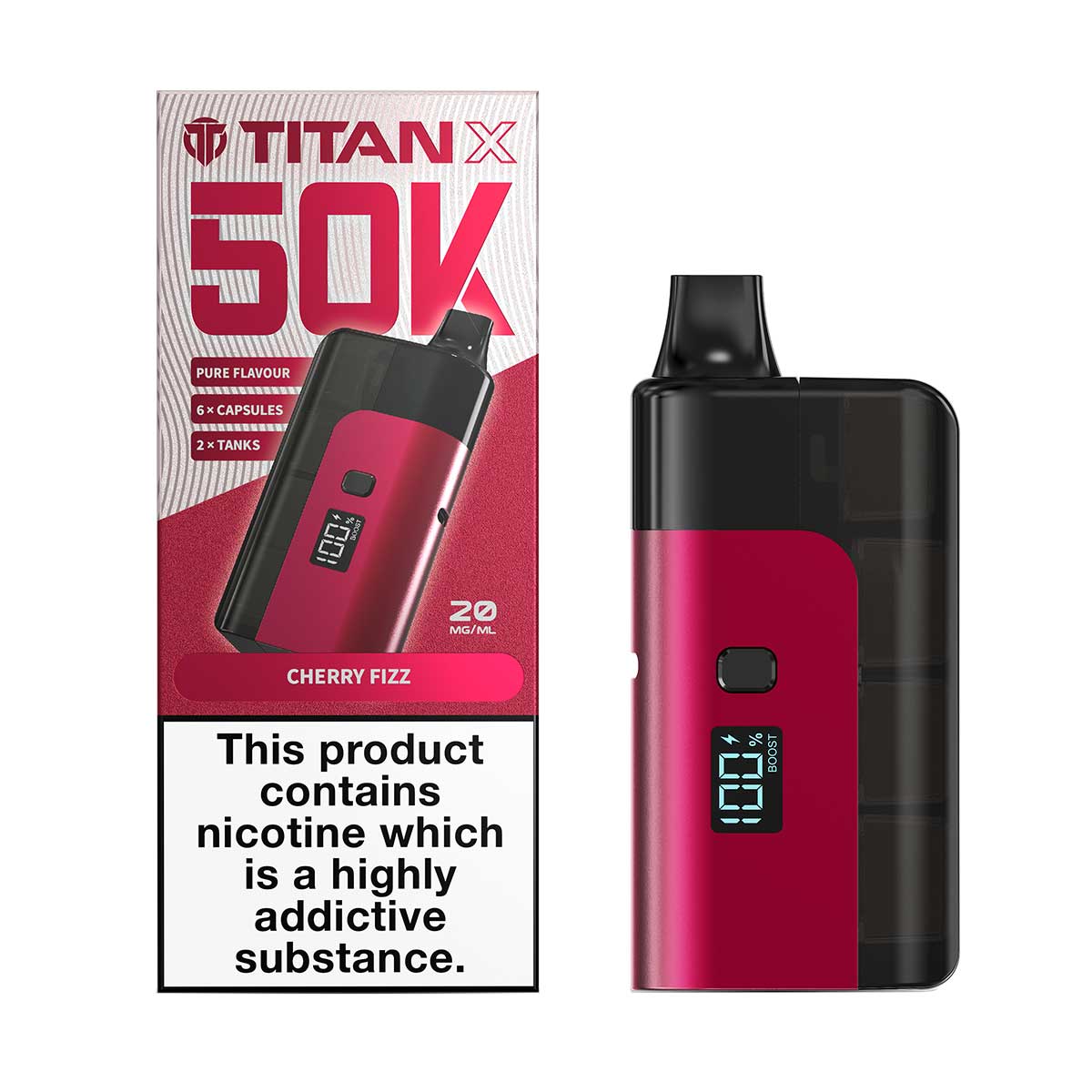 Titan X 50K Prefilled Vape Kit