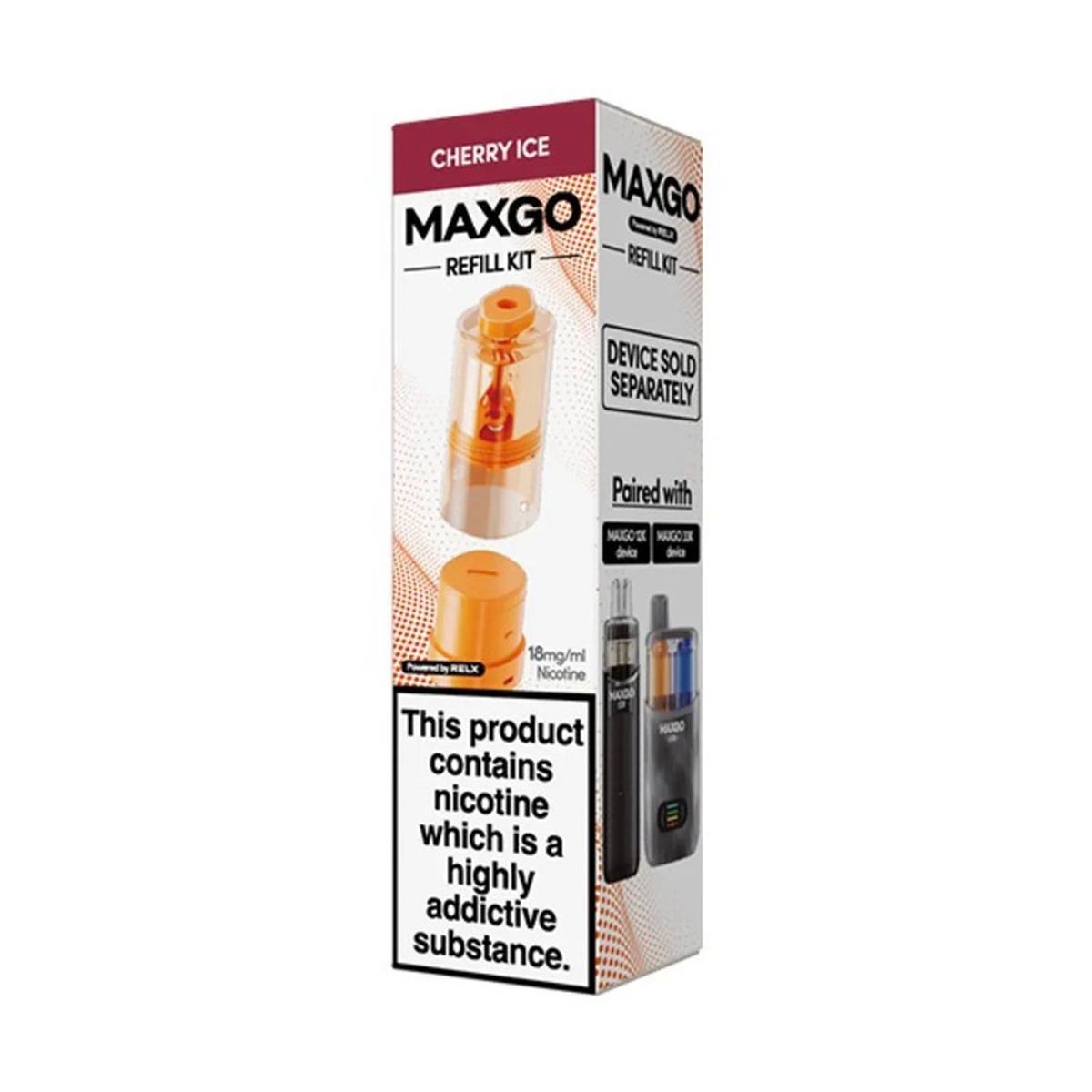 Relx MaxGo Combo Prefilled Pods + Refill Container