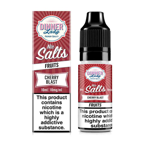 Cherry dinner lady Fruits nic salts 10ml