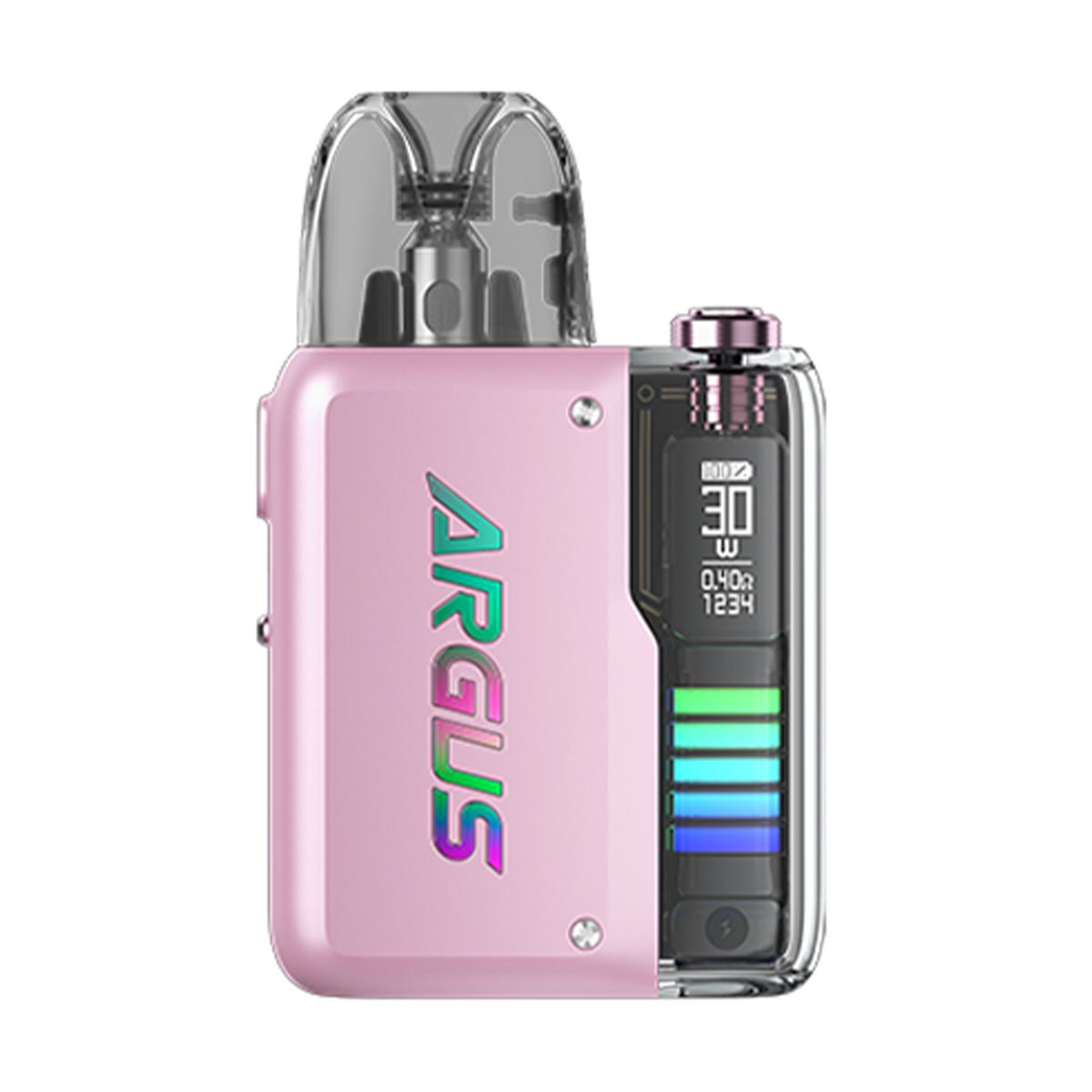 Crystal Pink voopoo Argus P2 pod kit