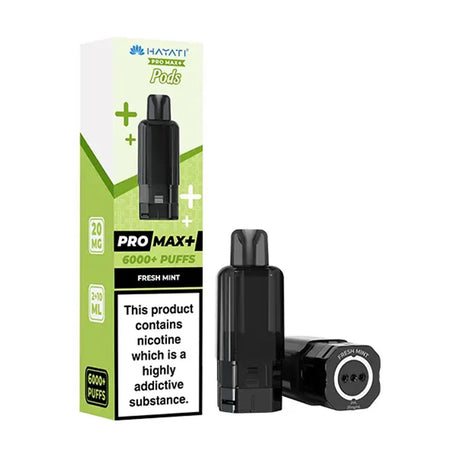 Hayati Pro Max Plus 6000 Prefilled Pods + Refill Pack