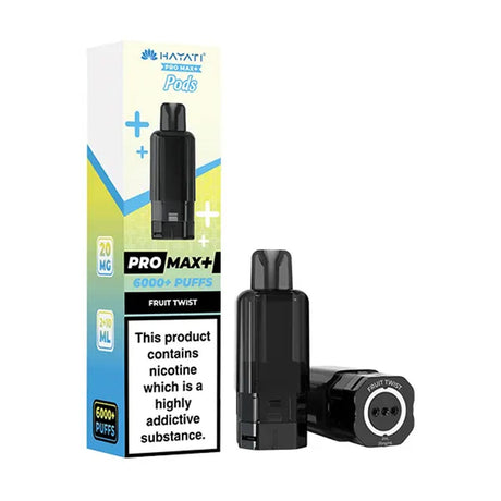 Hayati Pro Max Plus 6000 Prefilled Pods + Refill Pack