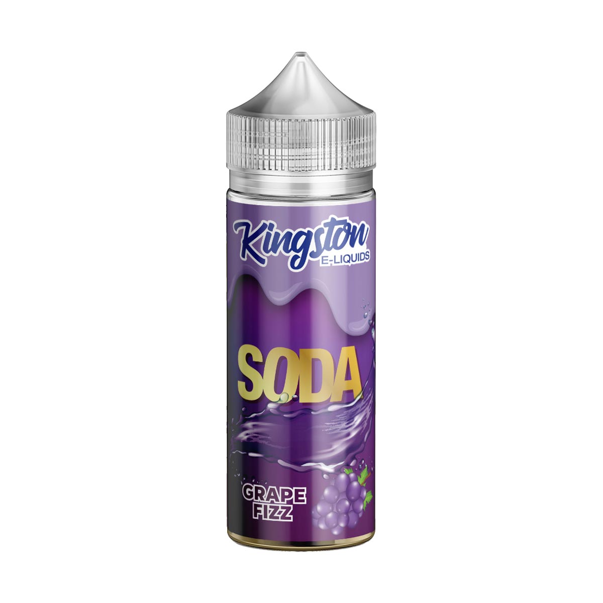 Grape Fizz Kingston Soda Shortfill E-liquids 100ml