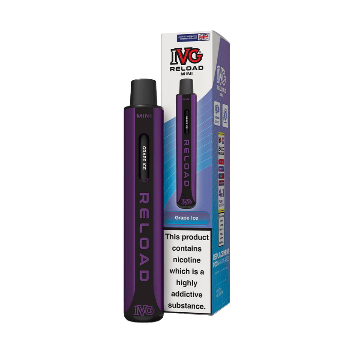 IVG Reload Mini Prefilled Vape Kit