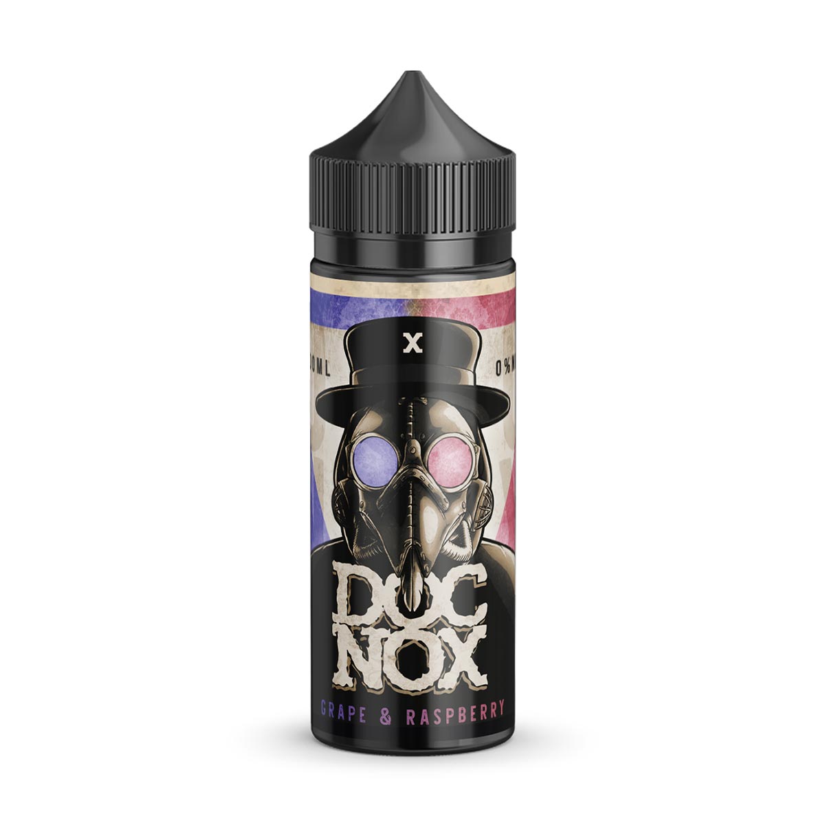 Grape & Raspberry Joe's Juice Doc Nox 100ml Shorfill