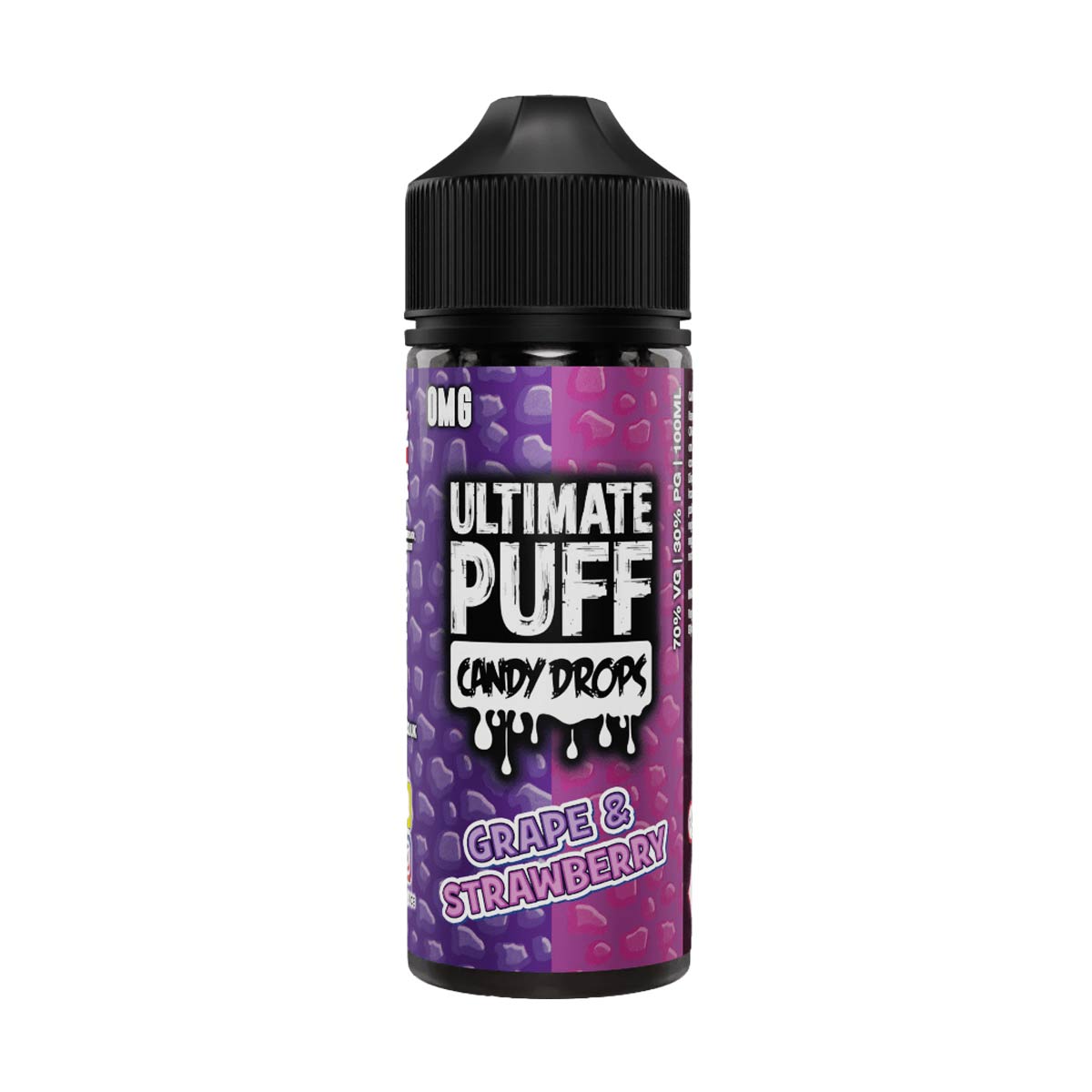 Grape & Strawberry Ultimate Puff Candy Drops Shortfill E-liquids 100ml
