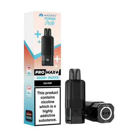 Hayati Pro Max Plus 6000 Prefilled Pods + Refill Pack