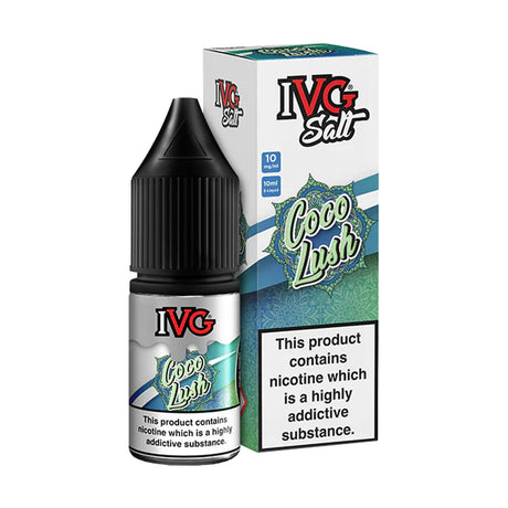 Coco Lush ivg nic salts e liquid 10ml/10mg