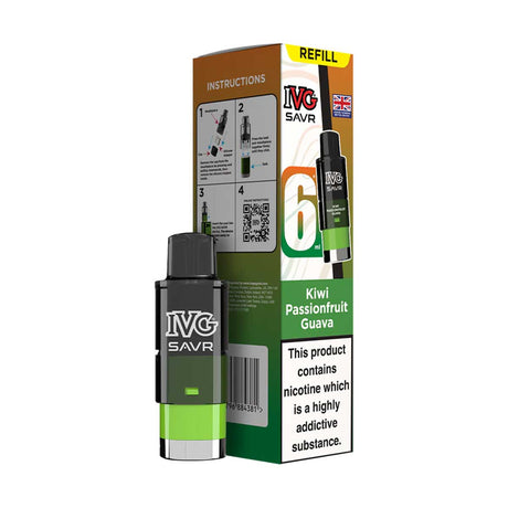 IVG SAVR Prefilled Pod + Refill Container