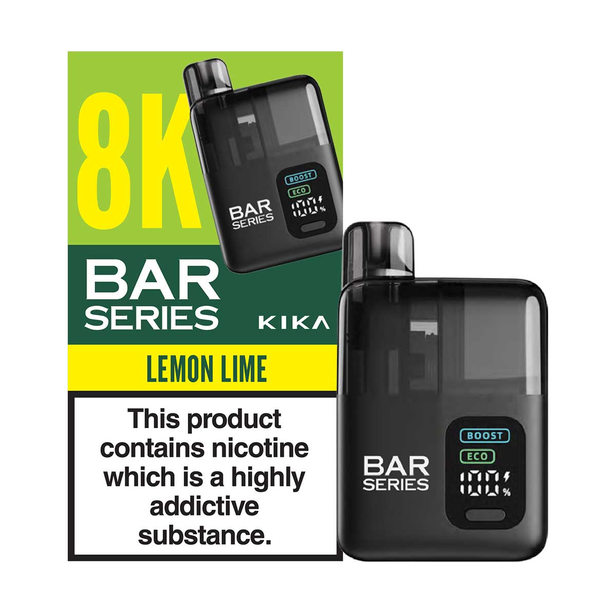 Bar Series Kika 8K Prefilled Vape Kit
