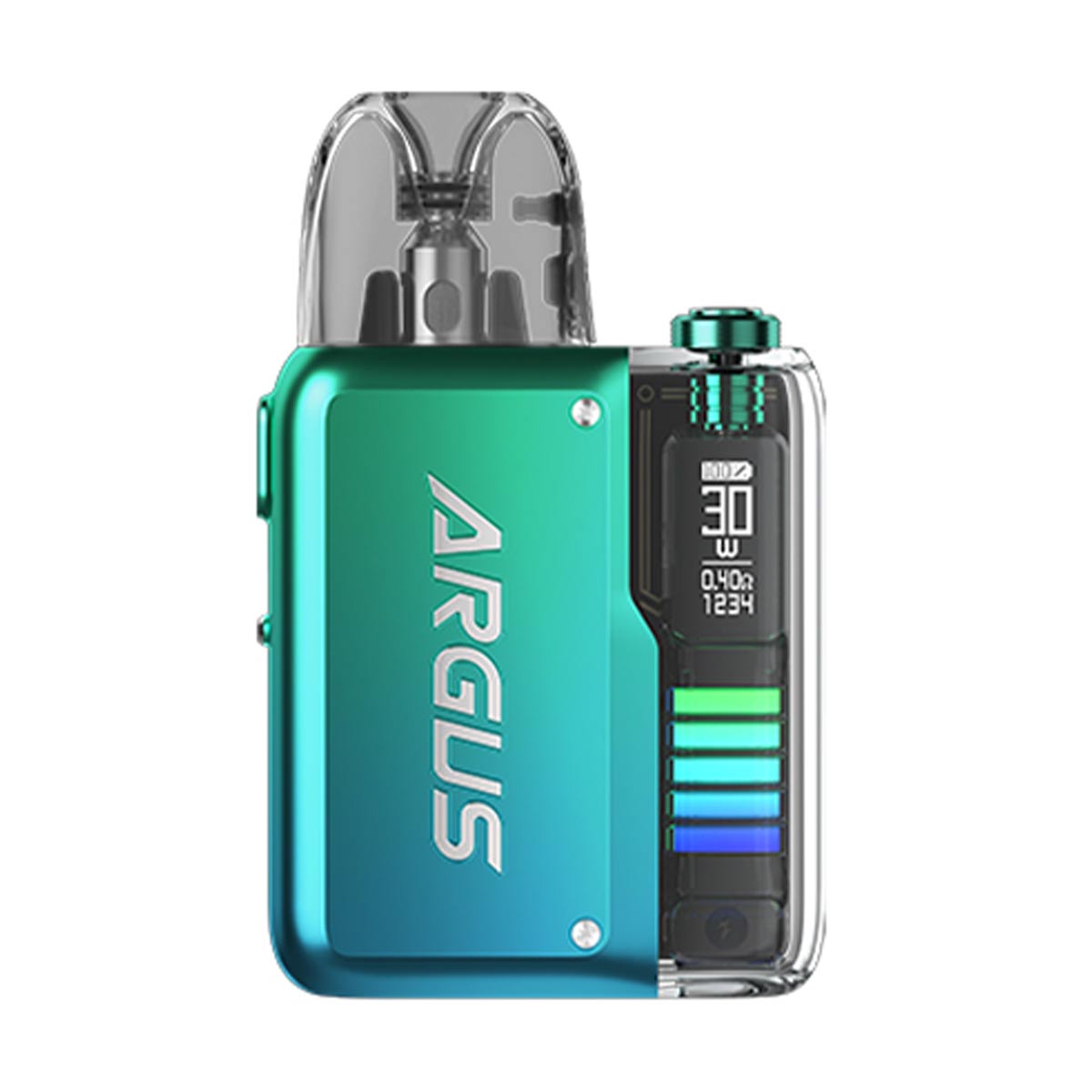 Neon Blue voopoo Argus P2 pod kit