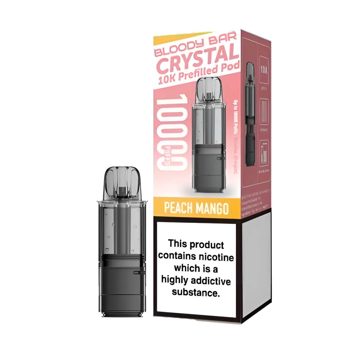 Bloody Bar Crystal 10K Prefilled Pod + Refill Container