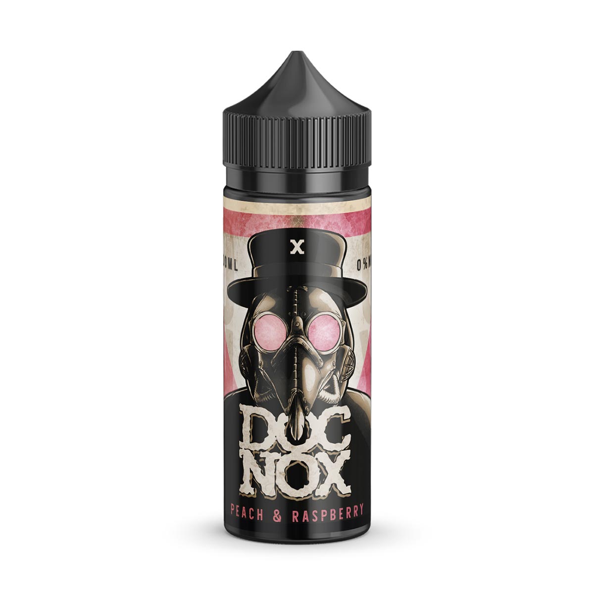 Peach & Raspberry Joe's Juice Doc Nox 100ml Shorfill