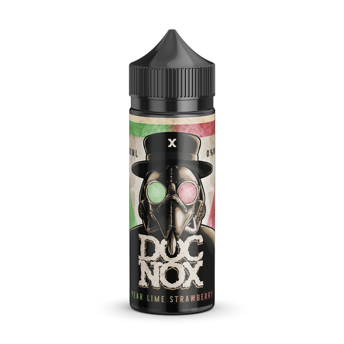 Pear Lime & Strawberry Joe's Juice Doc Nox 100ml Shorfill