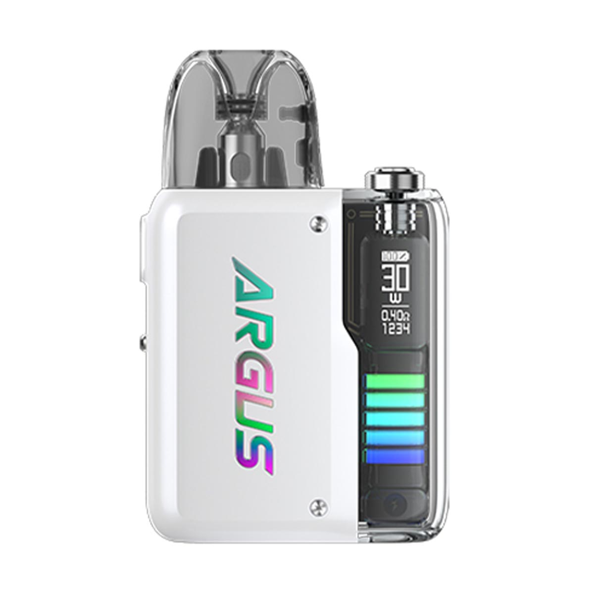 Pearl White voopoo Argus P2 pod kit