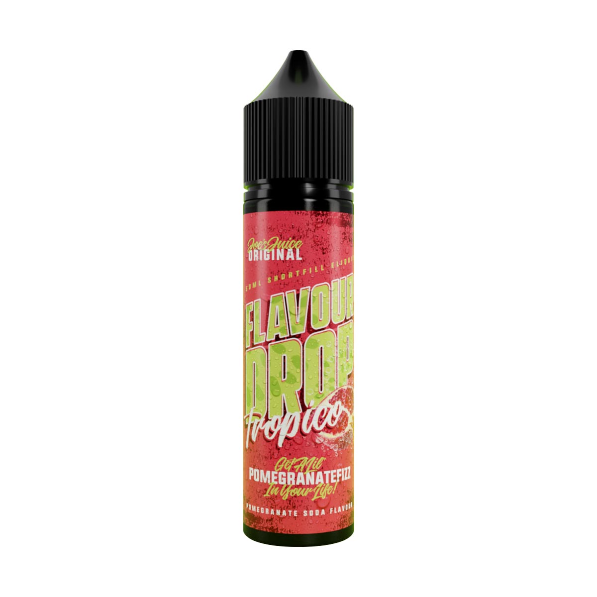 Pomegranate Fizz Joe's Juice Flavour Drop Tropico Shorfill