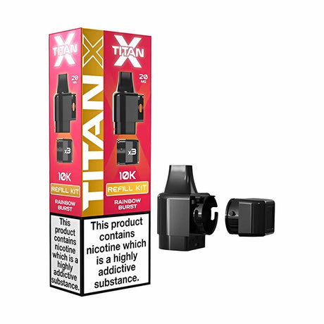 Titan X Prefilled Pods + Refill Pack