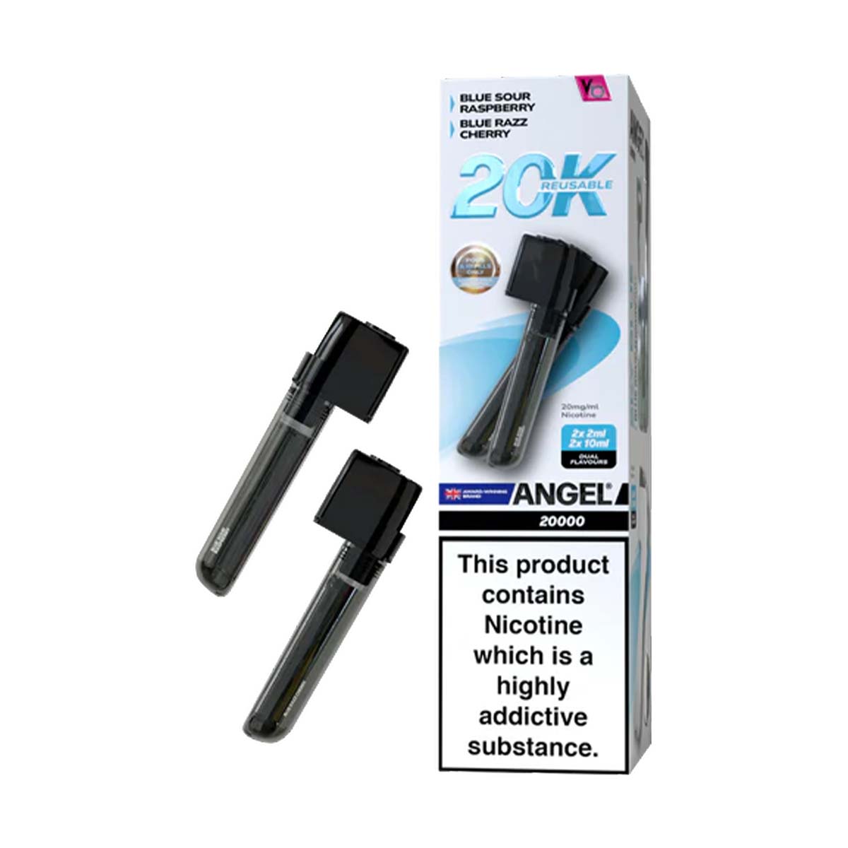 Vape Bars Angel 20K Prefilled Pods + Refill Container