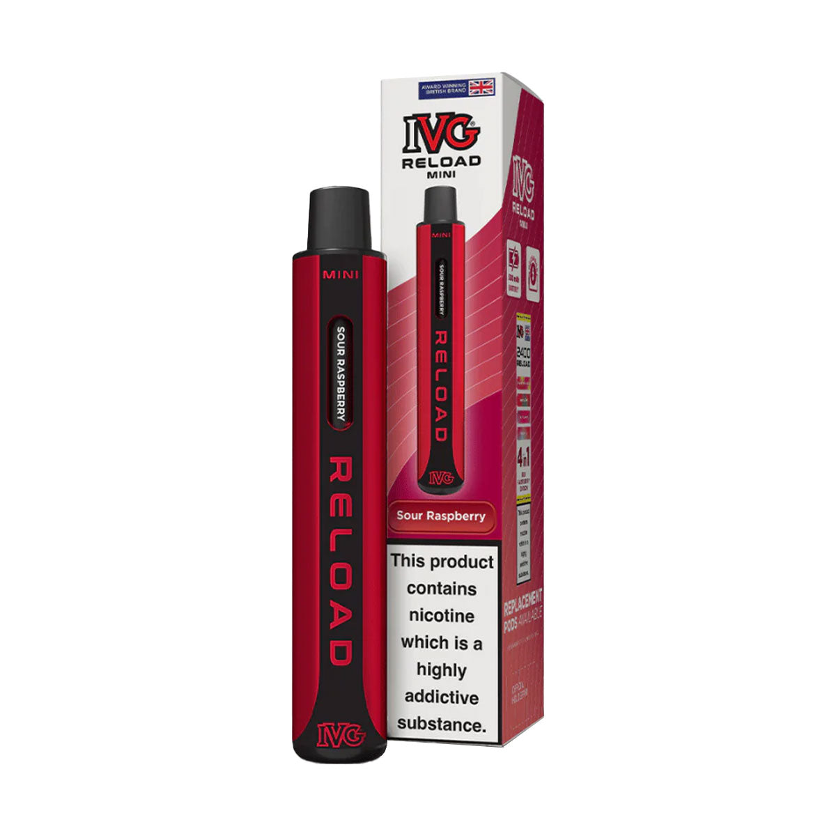 IVG Reload Mini Prefilled Vape Kit