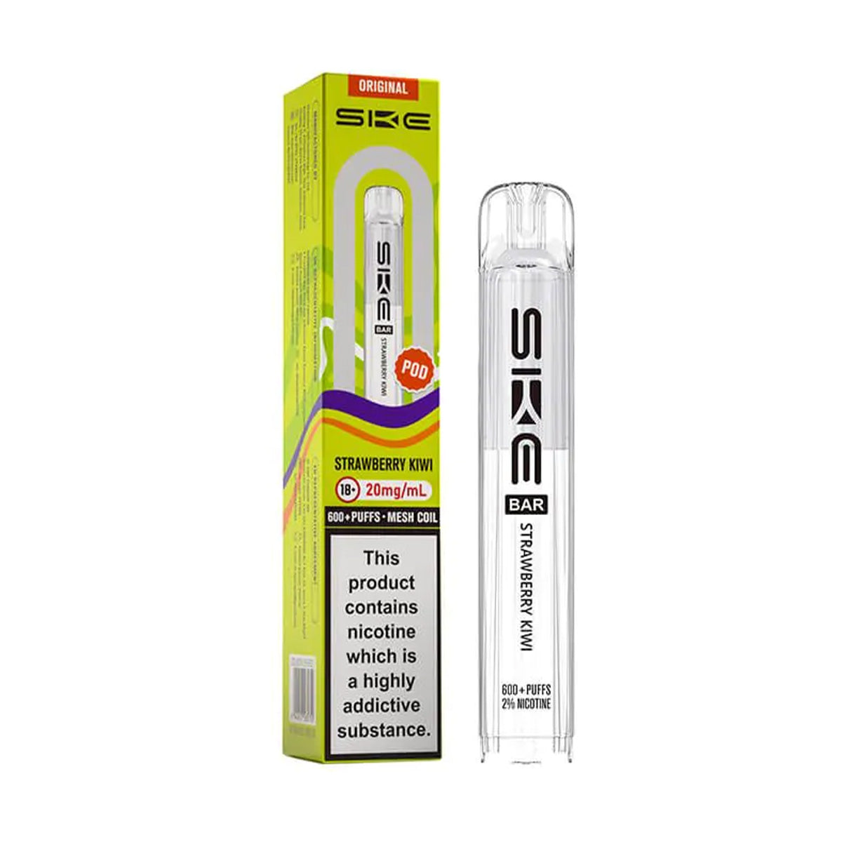 SKE Bar 600 Prefilled Pods