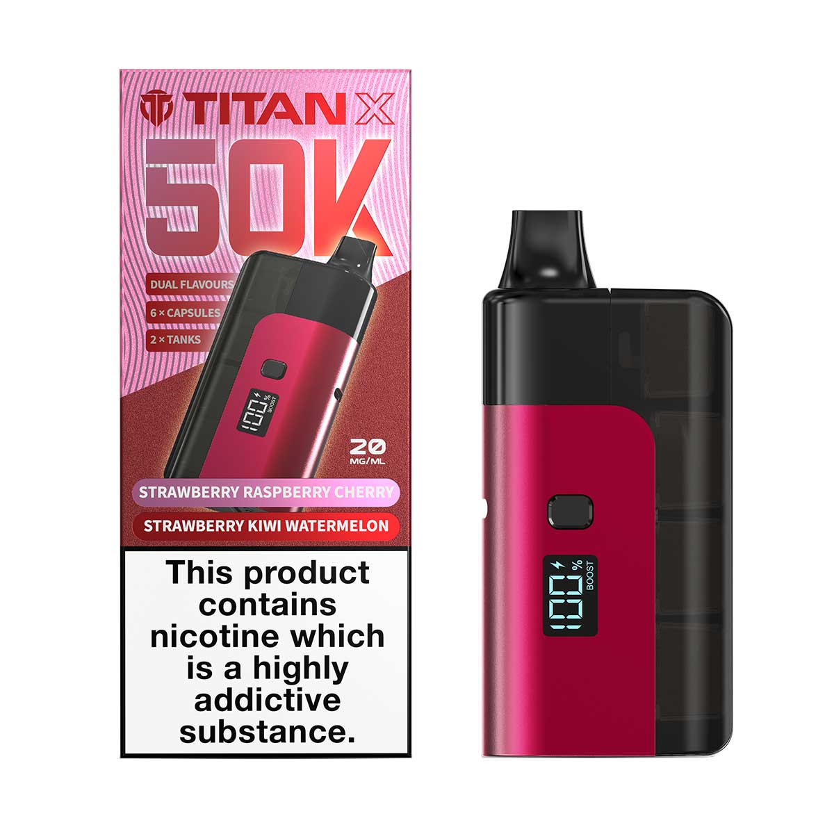 Titan X 50K Prefilled Vape Kit