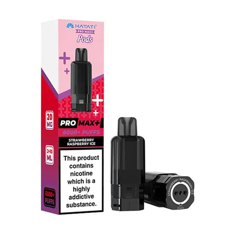 Hayati Pro Max Plus 6000 Prefilled Pods + Refill Pack