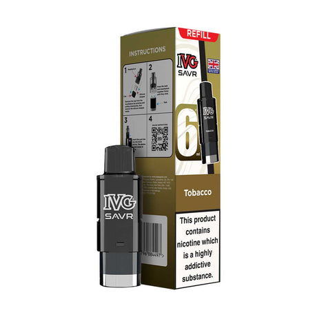IVG SAVR Prefilled Pod + Refill Container