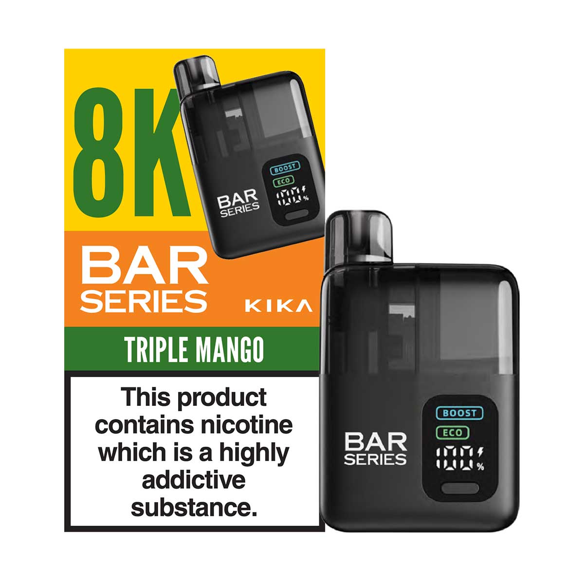 Bar Series Kika 8K Prefilled Vape Kit